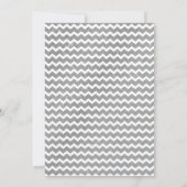 Glitzer Nautical Anchor Kinderdusche Einladung (Rückseite)