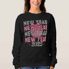 Glitzer - Neujahr 2025 Sweatshirt