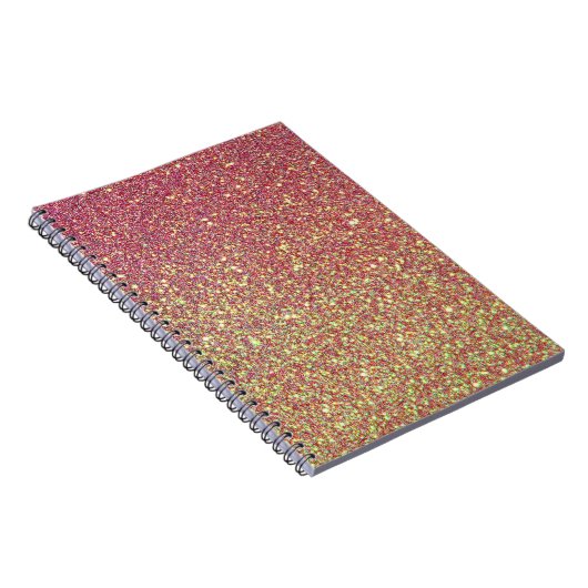 Glitzer-Notebook Notizblock (Rechte Seite)