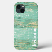 Glitzer Ocean Case-Mate iPhone Case (Rückseite)
