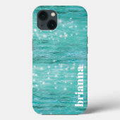 Glitzer Ocean Case-Mate iPhone Case (Rückseite)