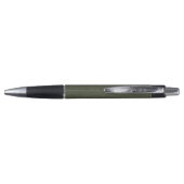 Glitzer Olive Green Pen - Ideal für Bulk Orders Kugelschreiber (Rückseite)