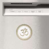 Glitzer OM Symbol Kühlschrankmagnet (In Situ (Geschirrspüler))