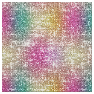 Glitzer ombre Regenbogen Imitate Metallische Seque Stoff
