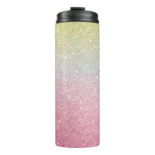 Glitzer Ombre Thermal Tumbler Thermosbecher