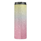 Glitzer Ombre Thermal Tumbler Thermosbecher (Rückseite)