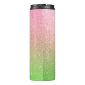 Glitzer Ombre Thermal Tumbler Thermosbecher (Rückseite)