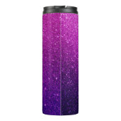Glitzer Ombre Thermal Tumbler Thermosbecher (Rückseite)