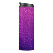 Glitzer Ombre Thermal Tumbler Thermosbecher (Nach rechts gedreht)