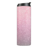 Glitzer Ombre Thermal Tumbler Thermosbecher (Nach links gedreht)