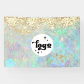 Glitzer-Opal-Hintergrund Banner (Horizontal)