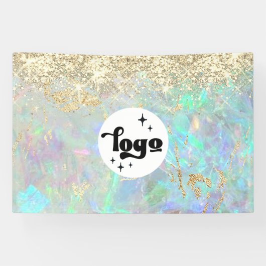 Glitzer-Opal-Hintergrund Banner (Horizontal)