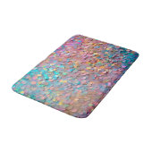 Glitzer Opal Holographic Modern Collection Badematte (Schrägansicht)