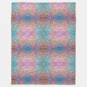 Glitzer Opal Holographic Modern Collection Fleecedecke (Vorderseite)