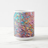 Glitzer Opal Holographic Modern Collection Kaffeetasse (Mittel)