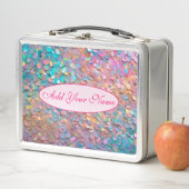 Glitzer Opal Holographic Modern Collection Metall Brotdose (Beispiel)