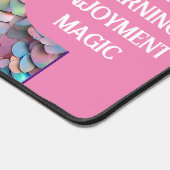 Glitzer Opal Holographic Modern Collection Schreibtischunterlage (Ecke)