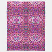 Glitzer Opal Holographic Popular Collection Fleecedecke (Vorderseite)