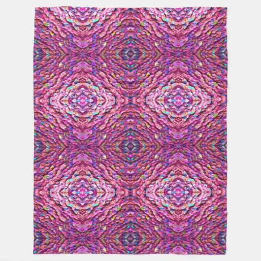 Glitzer Opal Holographic Popular Collection Fleecedecke (Vorderseite)