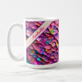 Glitzer Opal Holographic Popular Collection Kaffeetasse (Links)