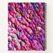 Glitzer Opal Holographic Popular Collection Notizblock (Rückseite)