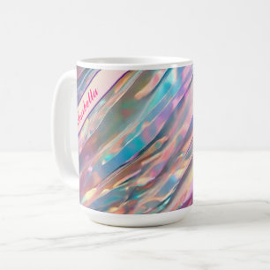 Glitzer Opal Holographic Trendy Collection Kaffeetasse
