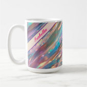 Glitzer Opal Holographic Trendy Collection Kaffeetasse (Links)