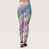Glitzer Opal Holographic Trendy Collection Leggings (Rückseite)