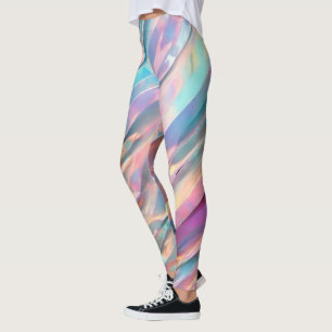 Glitzer Opal Holographic Trendy Collection Leggings