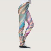 Glitzer Opal Holographic Trendy Collection Leggings (Rechts)