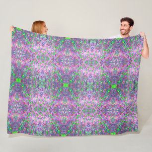 Glitzer Opal Moderne Holographische Sammlung Fleecedecke