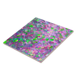 Glitzer Opal Moderne Holographische Sammlung Fliese