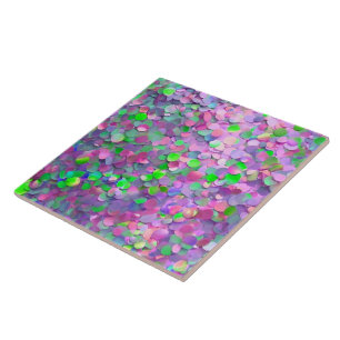 Glitzer Opal Moderne Holographische Sammlung Fliese