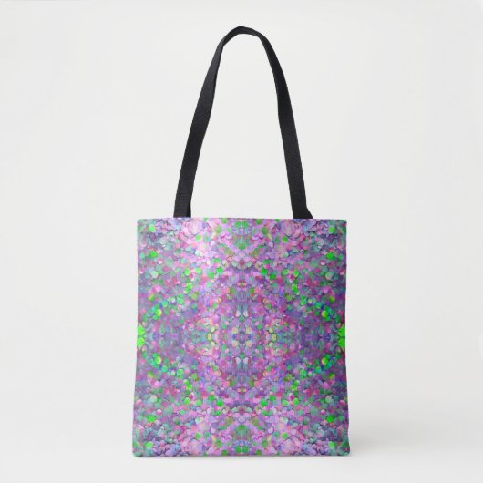 Glitzer Opal Moderne Holographische Sammlung Tasche (Vorderseite)
