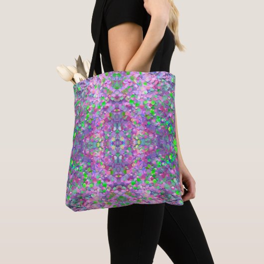 Glitzer Opal Moderne Holographische Sammlung Tasche (Von Nahem)