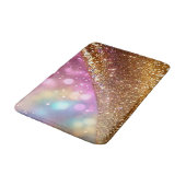 Glitzer Opal Popular Holographic Collection Badematte (Schrägansicht)