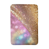 Glitzer Opal Popular Holographic Collection Badematte (Vorderseite Vertikal)