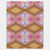 Glitzer Opal Popular Holographic Collection Fleecedecke (Vorderseite)