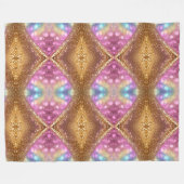 Glitzer Opal Popular Holographic Collection Fleecedecke (Vorderseite (Horizontal))