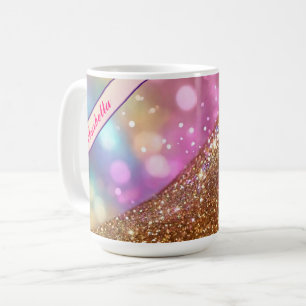 Glitzer Opal Popular Holographic Collection Kaffeetasse
