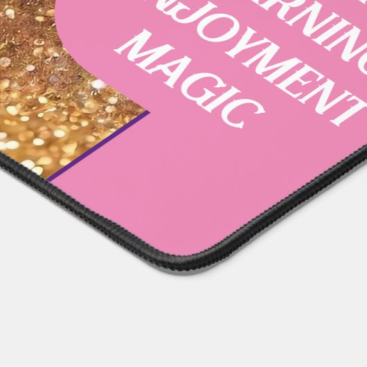 Glitzer Opal Popular Holographic Collection Schreibtischunterlage (Ecke)