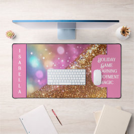 Glitzer Opal Popular Holographic Collection Schreibtischunterlage