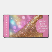 Glitzer Opal Popular Holographic Collection Schreibtischunterlage (Vorderseite)