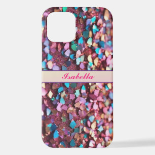 Glitzer Opal Trendy Holographic Collection iPhone 12 Hülle