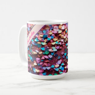 Glitzer Opal Trendy Holographic Collection Kaffeetasse