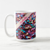 Glitzer Opal Trendy Holographic Collection Kaffeetasse (Links)