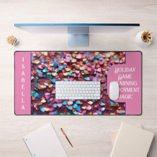 Glitzer Opal Trendy Holographic Collection Schreibtischunterlage