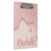 Glitzer Paint Tropfen Klemmbrett (Rechts)