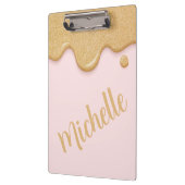 Glitzer Paint Tropfen Zwischenablage Klemmbrett (Links)