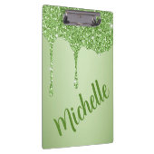 Glitzer Paint Tropfen Zwischenablage Klemmbrett (Rechts)